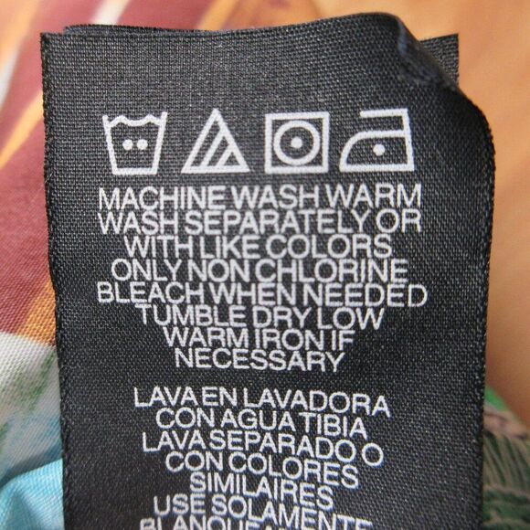 ROBERT GRAHAM Hawaiian Swim Shorts Swim Trunks Size 40 Tropical AOP Board Shorts - Picture 9 of 16